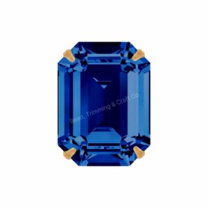 Swarovski Chaton – Rectangle Octagon – 18mm - Raw / Sapphire