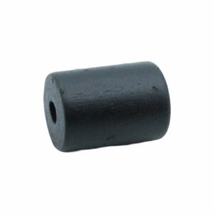 Wood Bead – Barrel - 25mm – Black