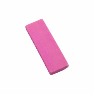 Wood Spacer Bead - 10 Hole - 58mm - Pink