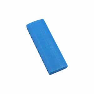 Wood Spacer Bead - 10 Hole - 58mm - Blue