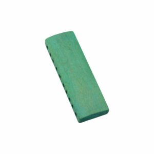 Wood Spacer Bead - 10 Hole - 58mm - Green