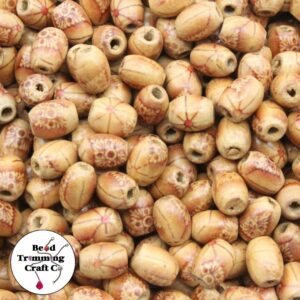 Wood Bead – Oval - 10 x 8mm