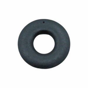 Wood Pendant - 50mm - Black