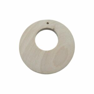 Wood Pendant - 45mm - Raw