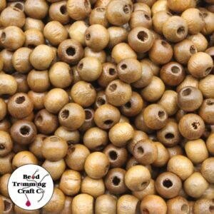 Wood Bead - 8mm - Brown