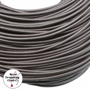 Leather - 3mm - Brown - Price per meter