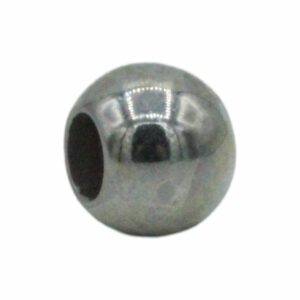 Round Bead - 10mm – Antique Silver