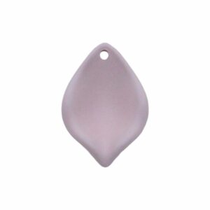Leaf – 30 x 20mm - Matte Pink