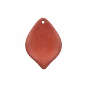 Leaf – 35 x 25mm - Matte Orange