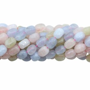 Jade - Barrel Bead – 10mm – 39cm strand - Mix C