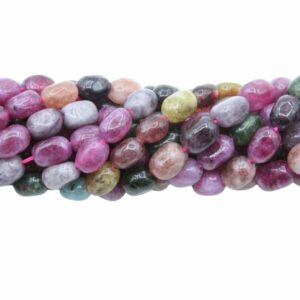 Jade - Barrel Bead – 10mm – 39cm strand - Mix A