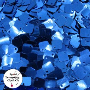 Sequin - Diamond – 8mm – Blue - Price per gram
