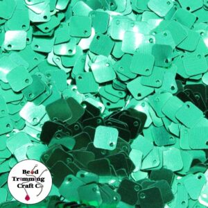 Sequin - Diamond – 8mm – Green - Price per gram
