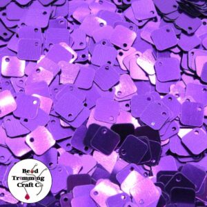 Sequin - Diamond – 8mm – Purple - Price per gram