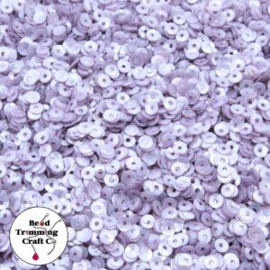Sequin - Round - Cup – 3mm – Purple Pearl - Price per gram
