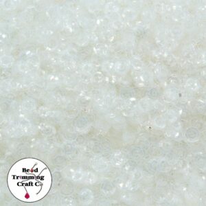 Sequin - Round - Cup – 4mm – Clear - Price per gram