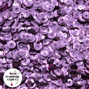 Sequin - Round - Cup – 6mm – Pink - Price per gram