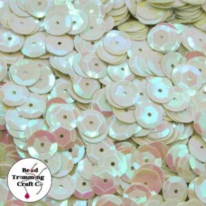 Sequin - Round - Cup – 10mm – Green Mustard AB - Price per gram