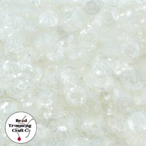 Sequin - Round - Cup – 5mm – Clear - Price per gram