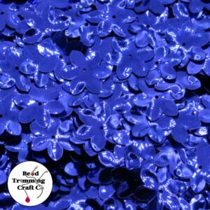 Sequin - Flower – 14mm – Purple Velvet - Price per gram
