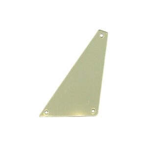 Acrylic Sew On Mirrors - Trapezoid - 39mm - Gold