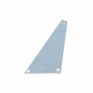 Acrylic Sew On Mirrors - Trapezoid - 39mm - Silver