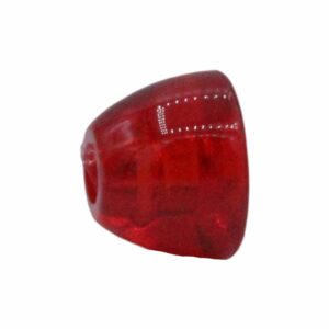 Dome Bead – 12mm – Red Transparent