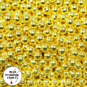 Round Bead - 5mm – Gold - Price per gram