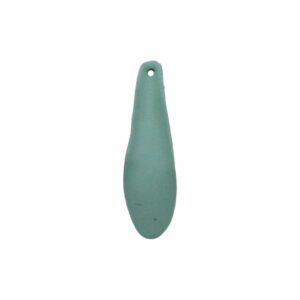Petal Drop – 33 x 10mm – Matte Green