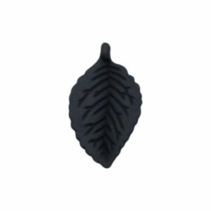 Leaf – 40 x 23mm – Black