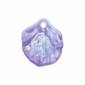 Leaf - 18mm - Purple Luster