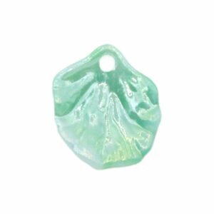 Leaf - 18mm - Green Luster