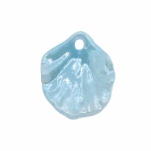 Leaf - 18mm - Blue Luster