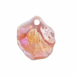 Leaf - 18mm - Peach Luster