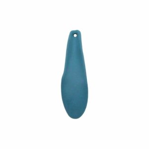 Petal Drop – 33 x 10mm – Matte Blue