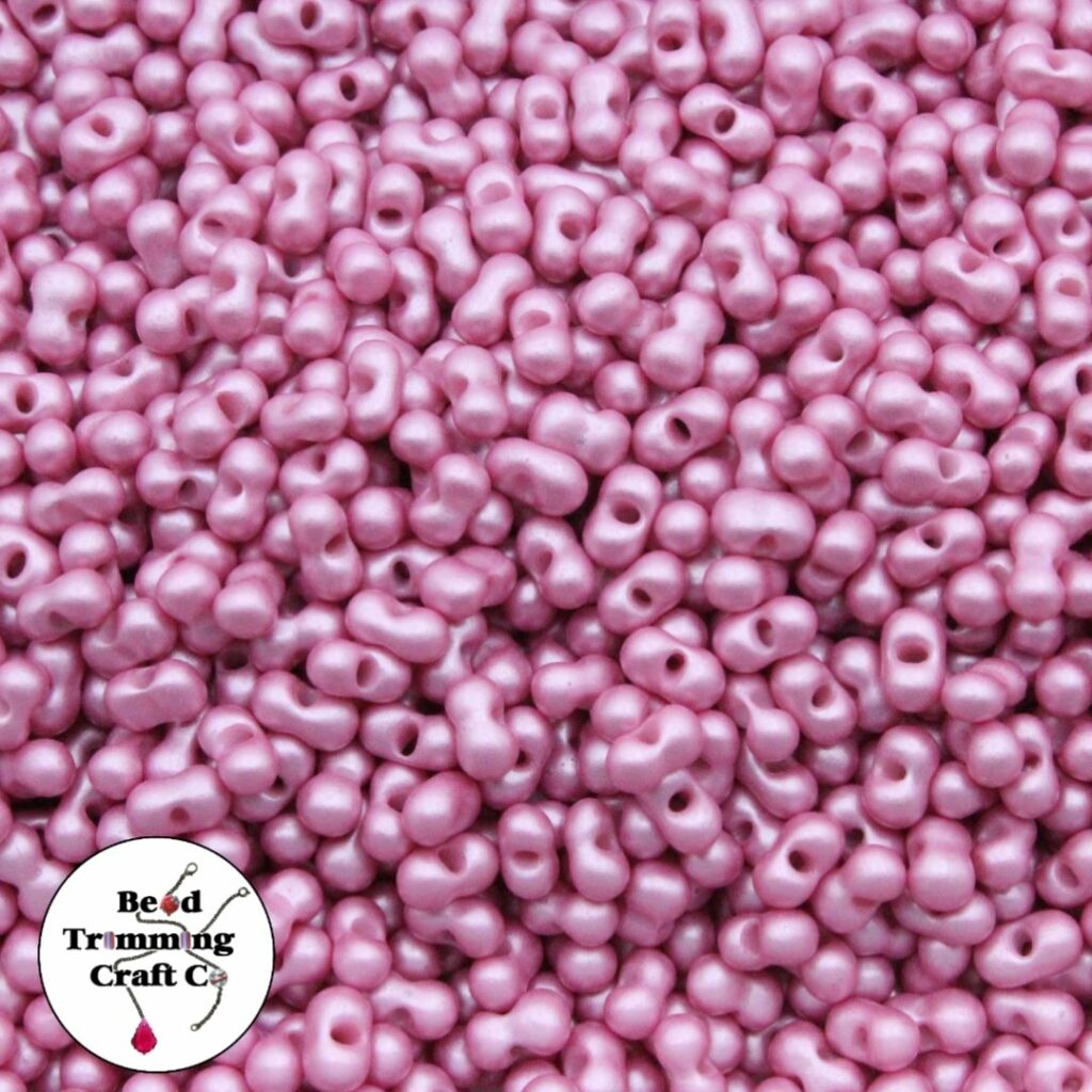 Peanut Bead 6mm Powder Pink Price per gram Bead, Trimming
