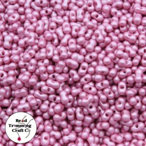 Peanut Bead - 6mm - Powder Pink – Price per gram