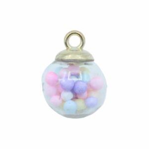 Round Bauble – Candy Ball - Glass - 16mm