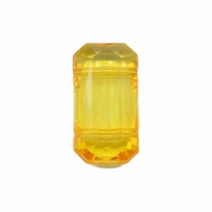 Rectangle – 2 Hole - 25mm – Orange