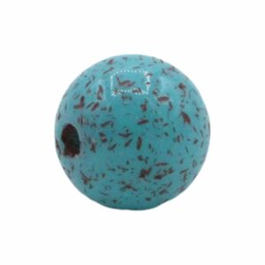 Round - Crazed - 12mm - Blue / Red