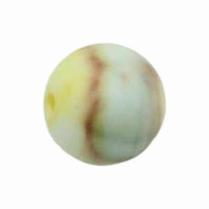 Round Bead – Camouflage - 14mm – Matte Yellow