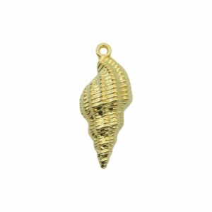 Shell Pendant - 38mm – Gold