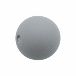 Round Bead – 16mm – Matte Grey