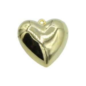 Heart Pendant - 33mm – Gold
