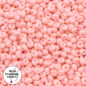 Drop Bead - 5mm - Peach – Price per gram