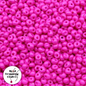 Drop Bead - 5mm - Fuchsia – Price per gram