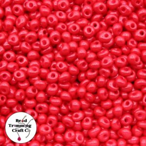 Drop Bead - 5mm - Red – Price per gram