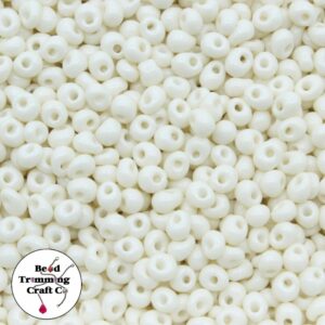 Drop Bead - 5mm - Cream – Price per gram