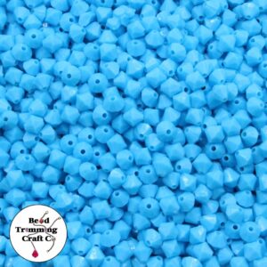 Bicone Bead – 6mm – Turquoise - Price per gram