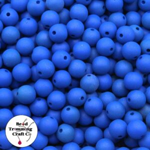 Round Bead – 6mm – Neon Blue